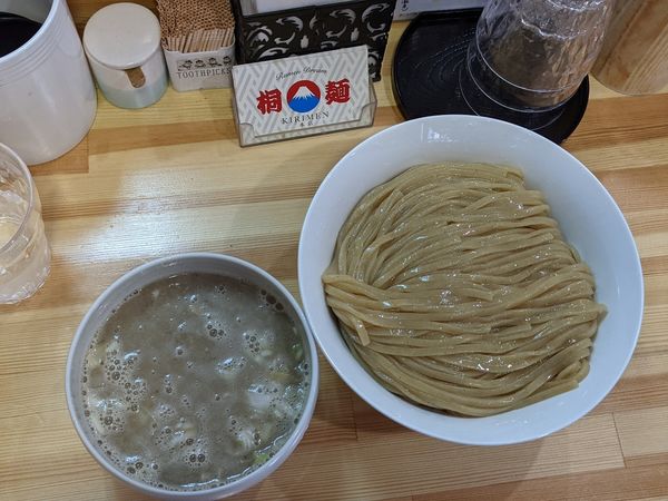 「限定とんこつつけ麺大」@らーめん 桐麺 本店の写真