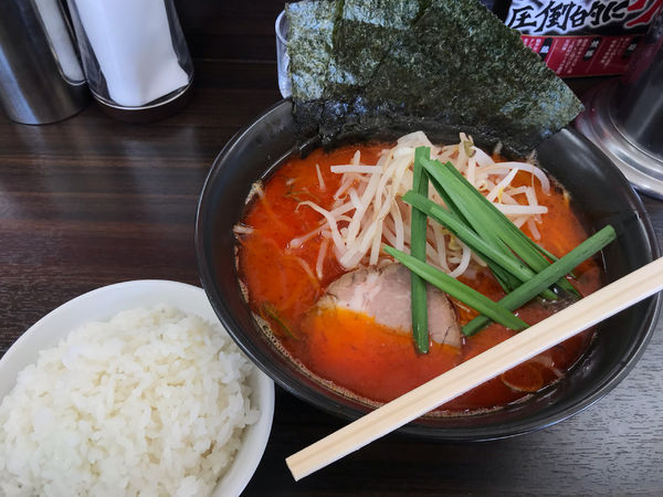「辛ラーメン＊激辛【850円】」@ラーメン道楽 環八矢口渡店の写真