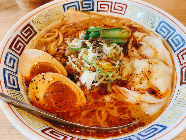 「味玉担々麺」@ほっこり中華そば もつけの写真