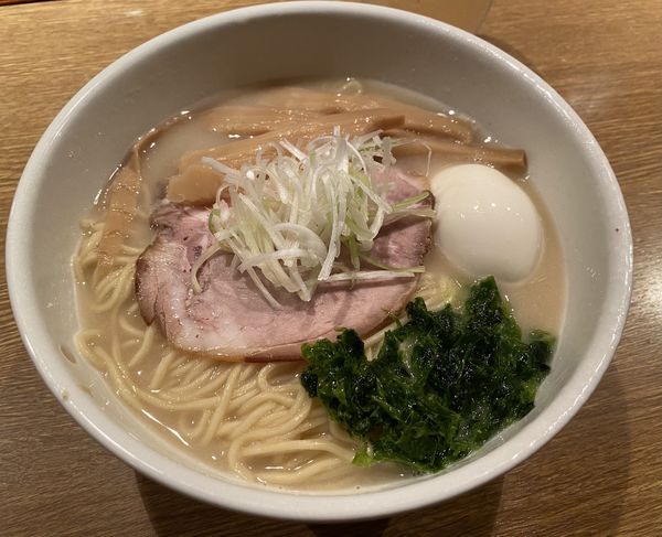 「鶏白湯塩」@中華そば 桃李の写真