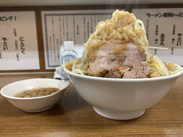 「ラーメン、野菜増し、油増し」@ラーメンの店 どでん 北浦和店の写真