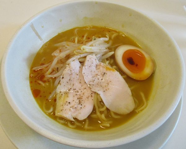 「鶏白湯らーめん　750円」@本気 匠105の写真