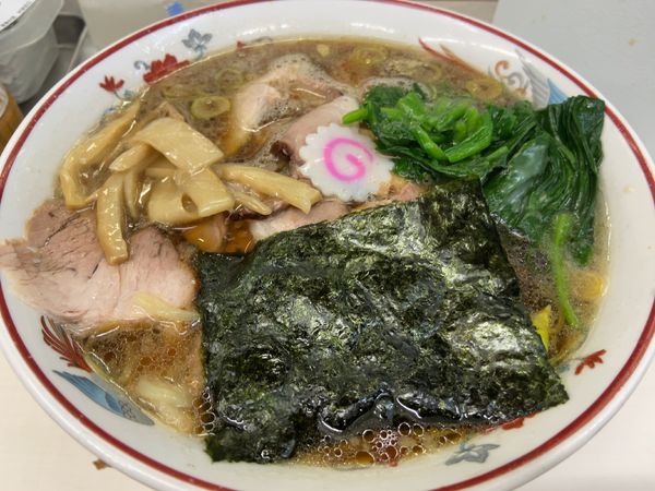 「青島チャーシュー大盛り＋ほうれん草」@青島食堂 秋葉原店の写真