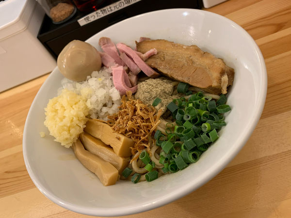 「まぜそば」@煮干らーめん 川むらの写真