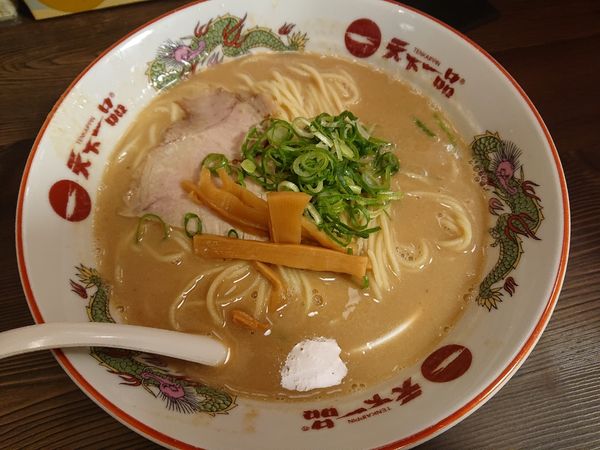 「こってり並（７９０）＋麺大盛（１６０円）」@天下一品 上野アメ横店の写真