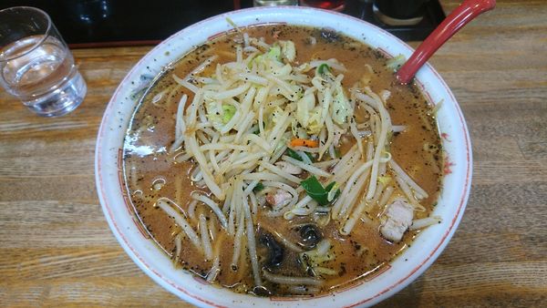 「カラシタンメン850円」@白河手打ラーメン かづ枝の写真