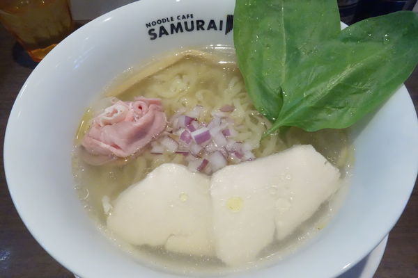 「シャモロック塩そば」@NOODLE CAFE SAMURAIの写真