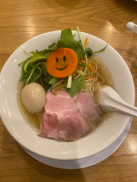 「鶏野菜そば」@めんや 安寿の写真