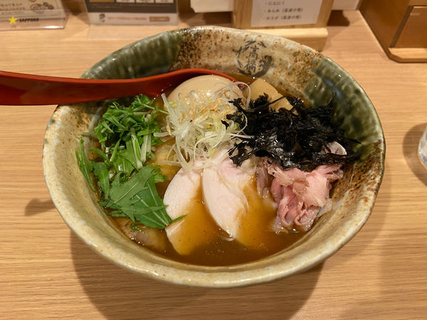 「特製焼きあご塩らー麺」@焼きあご塩らー麺 たかはし 大船店の写真