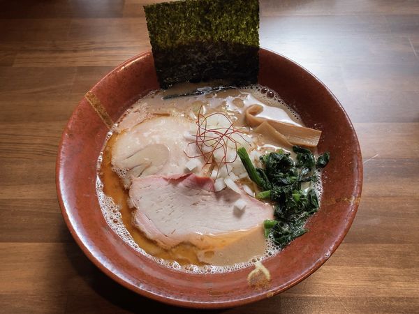 「豚骨海老ラーメン」@五代目むじゃきの写真