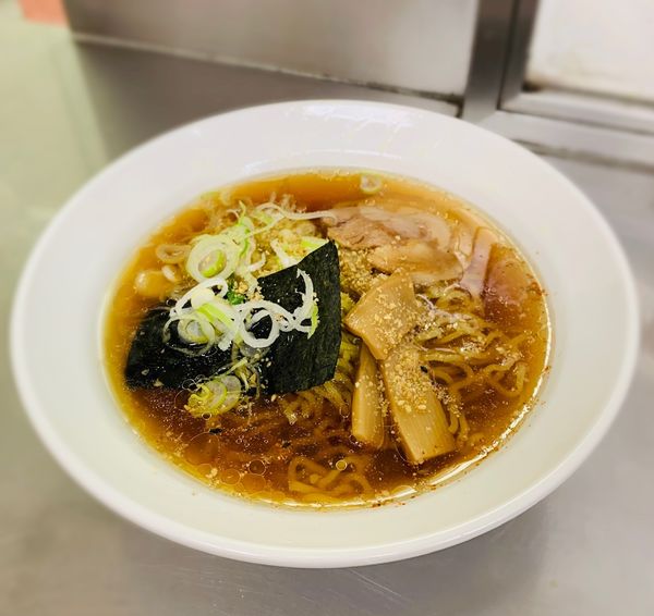 「中華そば（￥410）」@大江戸そば 上野9・10番ホーム店の写真