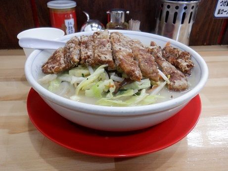 「ロース塩たんめん」@麺工房マルオの写真