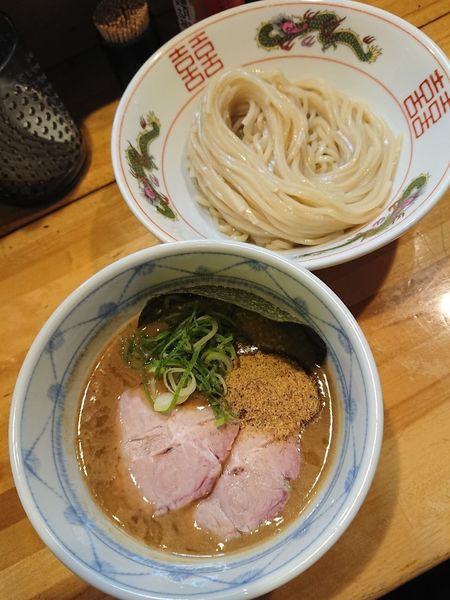 「つけめん(太麺) 880円」@なるめんの写真