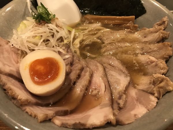 「特製清濁 チャーシュー増 1,450円」@Homemade Ramen 青麦の写真
