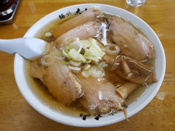 「チャーシューめん」@青竹手打ちラーメン 麺や大山の写真