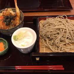 天丼セット＆せいろ【730円】