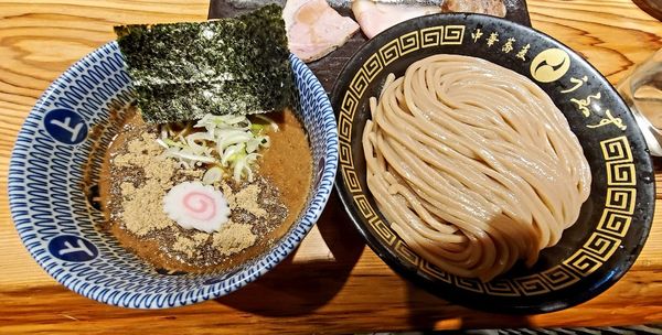 「特製つけ麺(小)」@中華蕎麦うゑずの写真