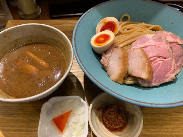 「特製つけ麺」@いかれたNOODLE Fishtonsの写真