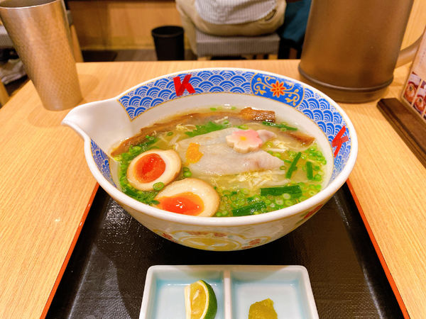 「ふぐだし潮らーめん:1,270円、ミニふぐ茶漬け:260円」@ふぐだし潮 八代目けいすけ 東急プラザ銀座店の写真