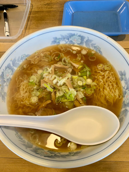 「支那そば@590＋大盛り@150」@しおでの写真