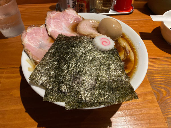 「特製中華そば」@麺屋 真心の写真