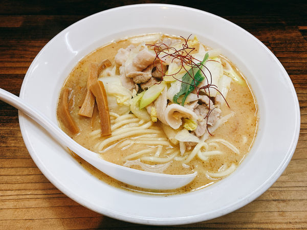 「純米大吟醸酒粕使用 濃厚白味噌ラーメン」@八王子 響の写真