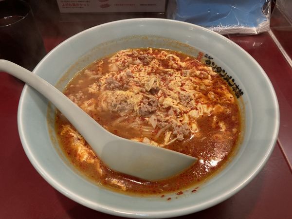 「タンタンメン中辛」@元祖ニュータンタンメン本舗 鷺沼店の写真