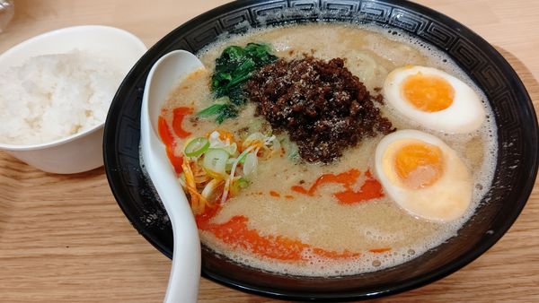 「担々麺ライス付き９７０円」@ラーメン餃子 なか屋の写真