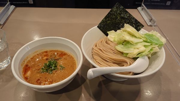 「海老味噌つけ麺 並 キャベツ大盛り」@つけ麺 五ノ神製作所の写真