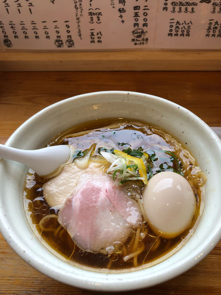 「鶏淡麗らーめん+味玉」@麺堂HOMEの写真