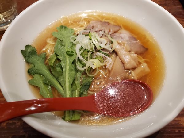 「あっさりラーメン(醤油)500円」@大阪王将 福島店の写真