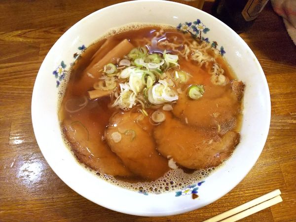 「支那そばチャーシュー　830円」@支那そば 晃やの写真