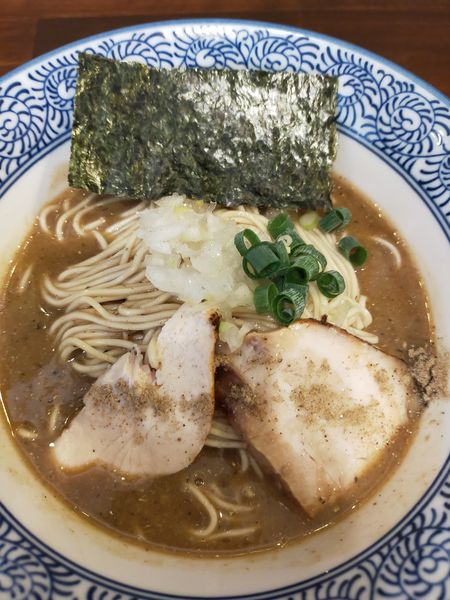 「濃厚煮干し中華蕎麦」@煮干し中華蕎麦 山崎の写真