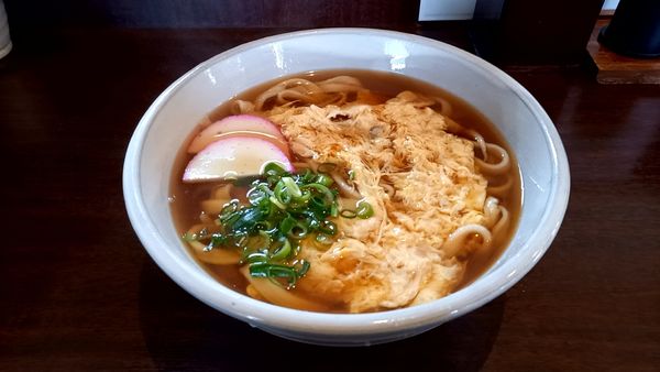 「玉とじうどん」@さぬきうどん 長屋 三刀屋店の写真