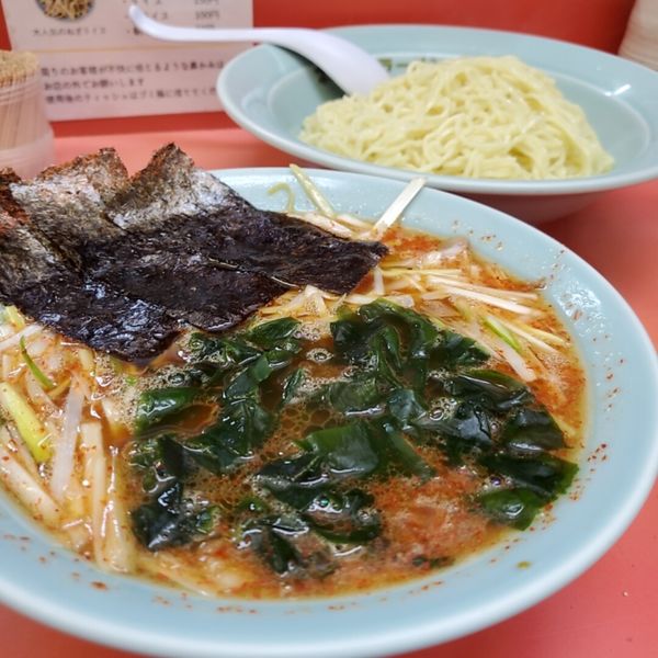 「ネギつけめん中」@ラーメン関口の写真