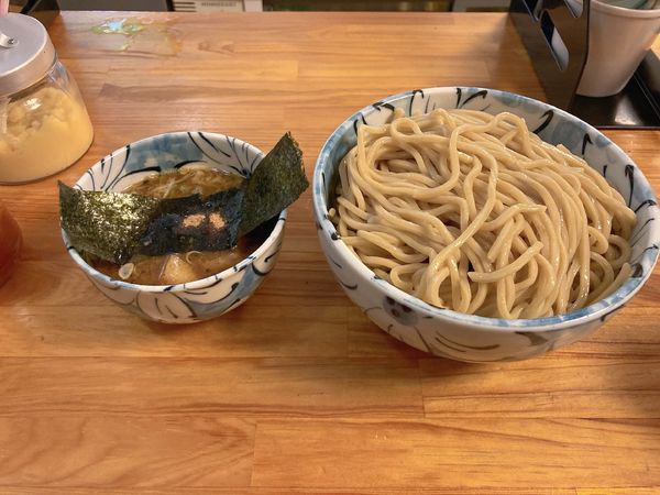 「つけ麺特盛」@自家製麺 然の写真