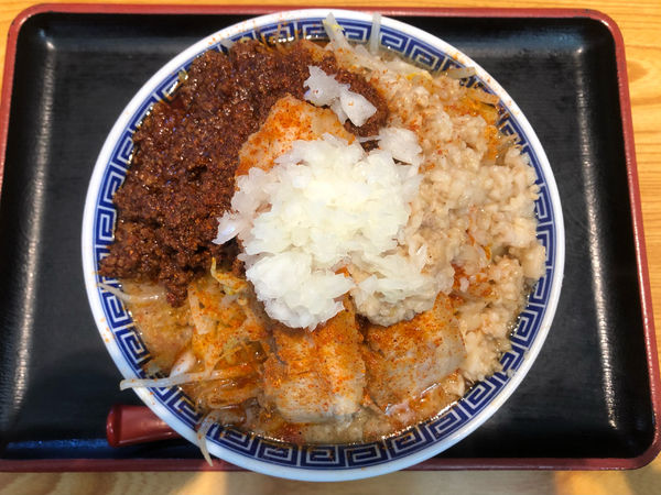 「旨辛角ふじそば」@つくば麺屋こうじの写真