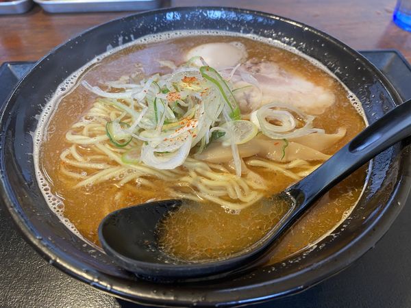 「辛味魚醤麺800円」@麺処 福吉 本店の写真