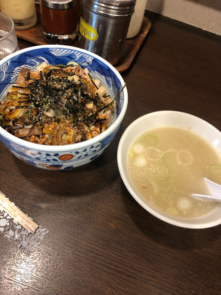 「豚めし」@銀座元楽の写真