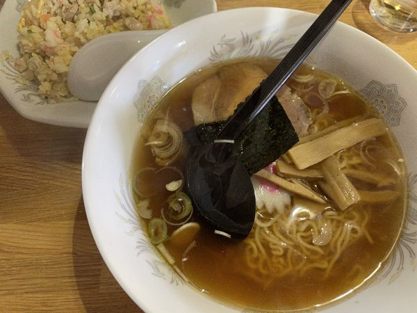 「半チャーハンセット」@中華蓮華の写真