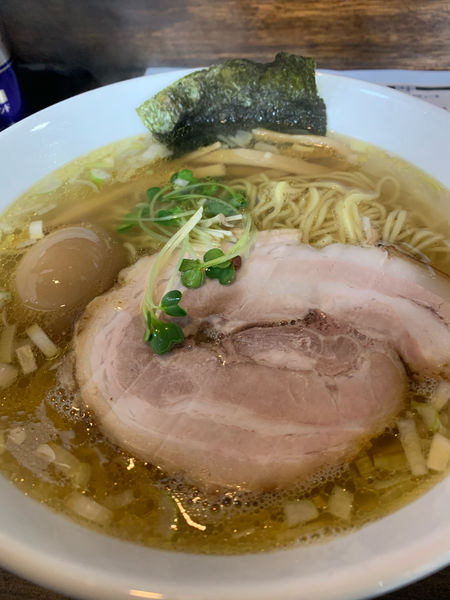 「味玉しおらーめん」@ラーメン厨房 大の写真