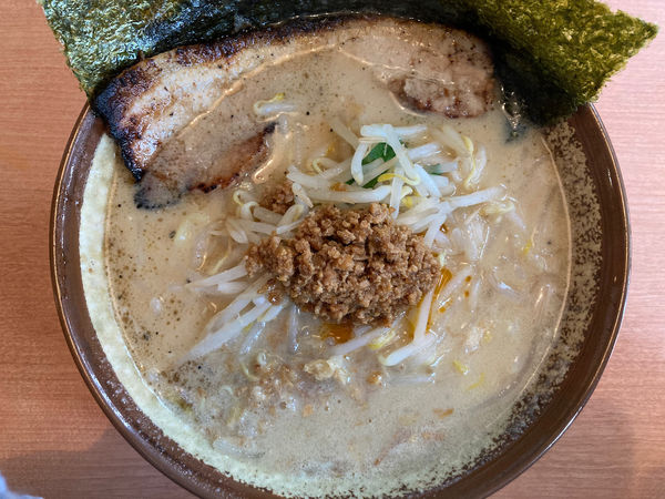 「江戸前味噌らーめん 790円（炙りチャーシュー+100円）」@蔵出し味噌らーめん 麺次郎 大みか店の写真