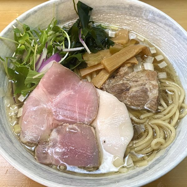 「いりこそば」@讃岐ラーメン 香麦の写真