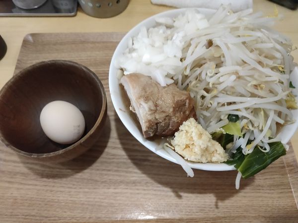 「塩ラーメン（中盛）」@らーめん おうかの写真