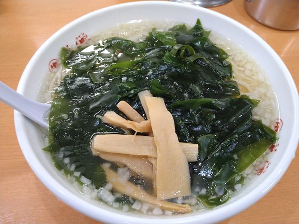 「たんめん650円＋ネギ増し50円」@老郷 本店の写真