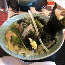 有明海苔たっぷり　熊本風ラーメン　¥1000