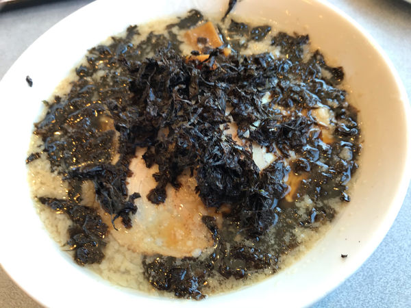 「燕三条ラーメン　潤　黒バラ海苔（シャキネギ）」@らあめん花月嵐 ひたちなか高場店の写真