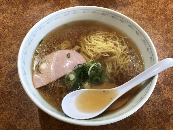 「らーめん・ロースチャーハン　￥１１００」@ミツワヤの写真