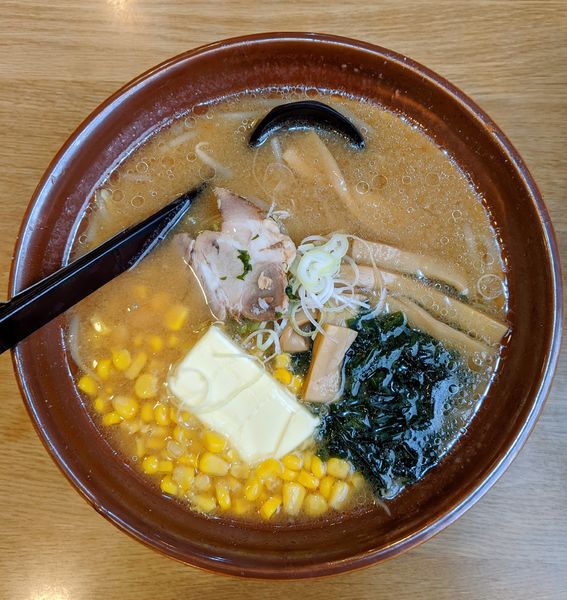 「味噌バターコーン　990円」@さっぽろラーメン横丁 満龍 港北東急店の写真