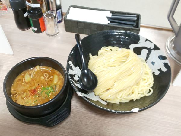 「覚醒 辛口 特盛 1,000円」@越後つけ麺維新 大井町店の写真